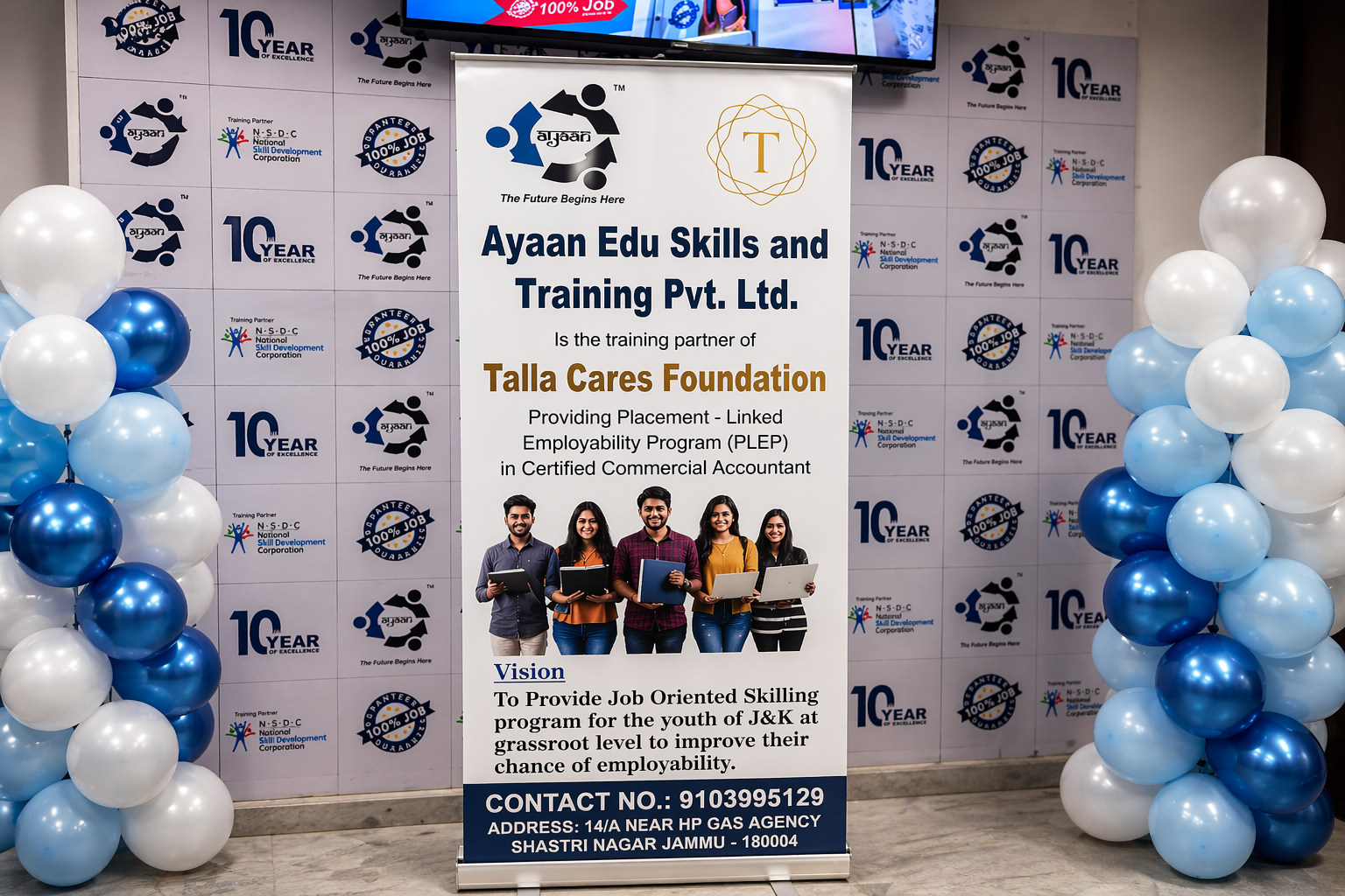 Ayaan Edu Skills and Talla Cares Foundation MoU signing ceremony
