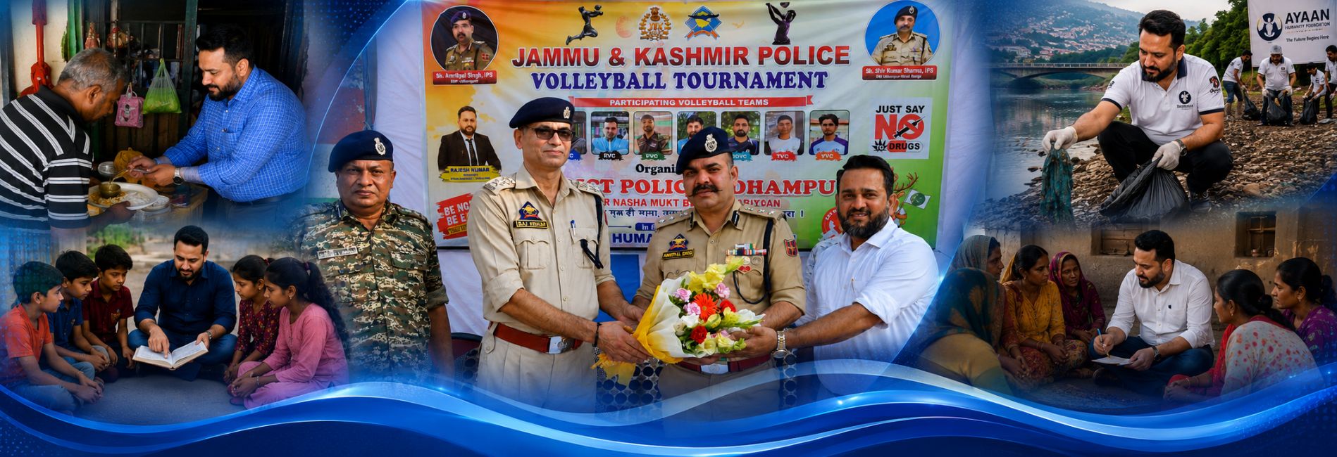 Community development work by Ayaan Humanity Foundation Jammu
